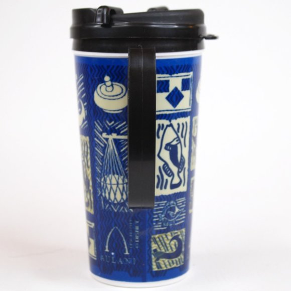 Walt Disney Aulani Resort Hawaii Travel Tumbler Mug Cup Plastic Stein With Lid - Picture 4 of 8